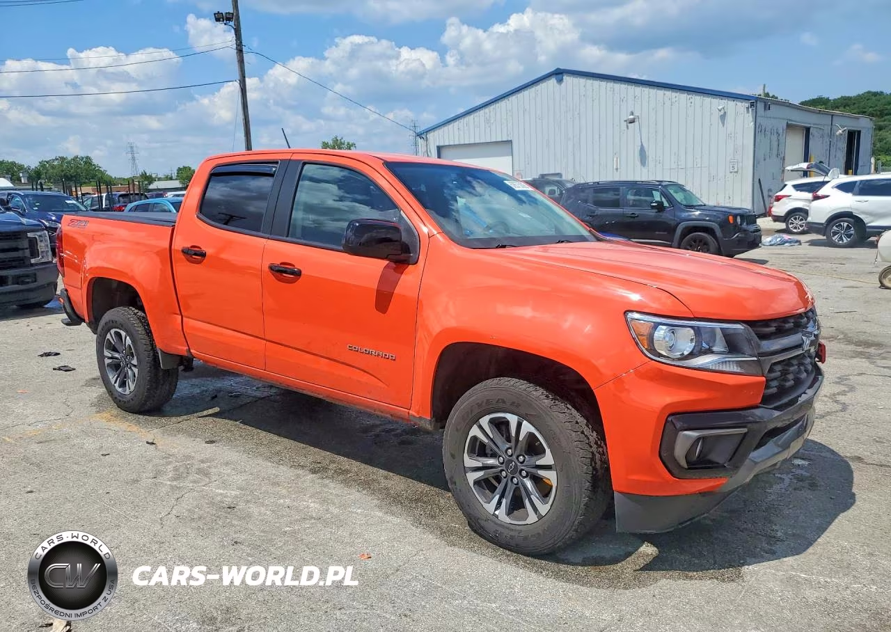 2021 Chevrolet Colorado Z71 VIN:1GCGTDEN7M1291758 - 4