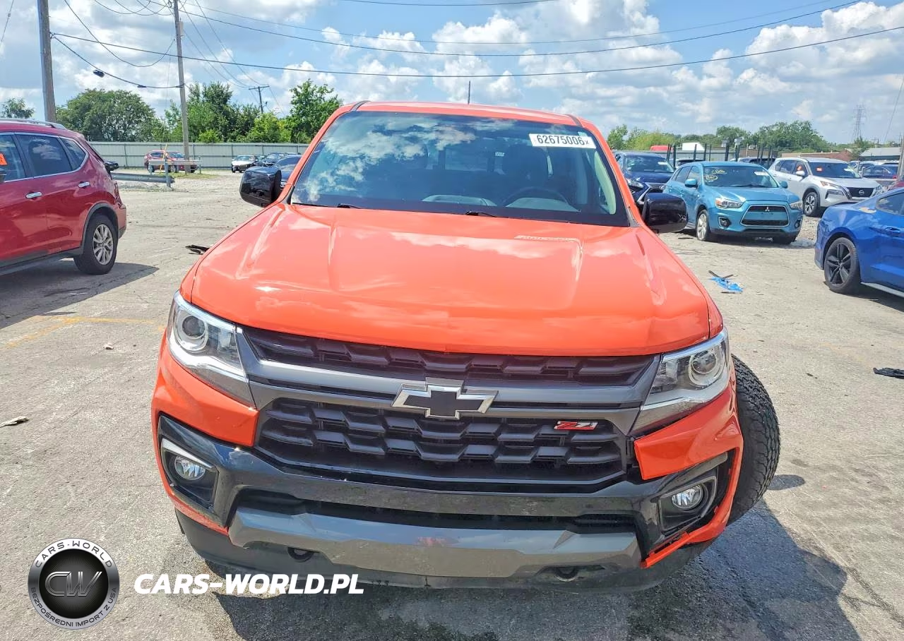 2021 Chevrolet Colorado Z71 VIN:1GCGTDEN7M1291758 - 5