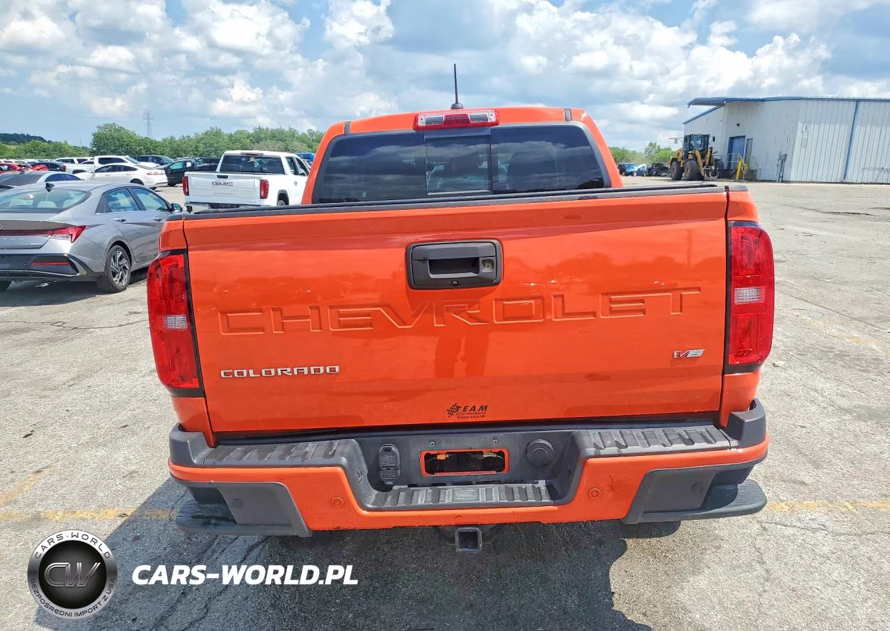 2021 Chevrolet Colorado Z71 VIN:1GCGTDEN7M1291758 - 6