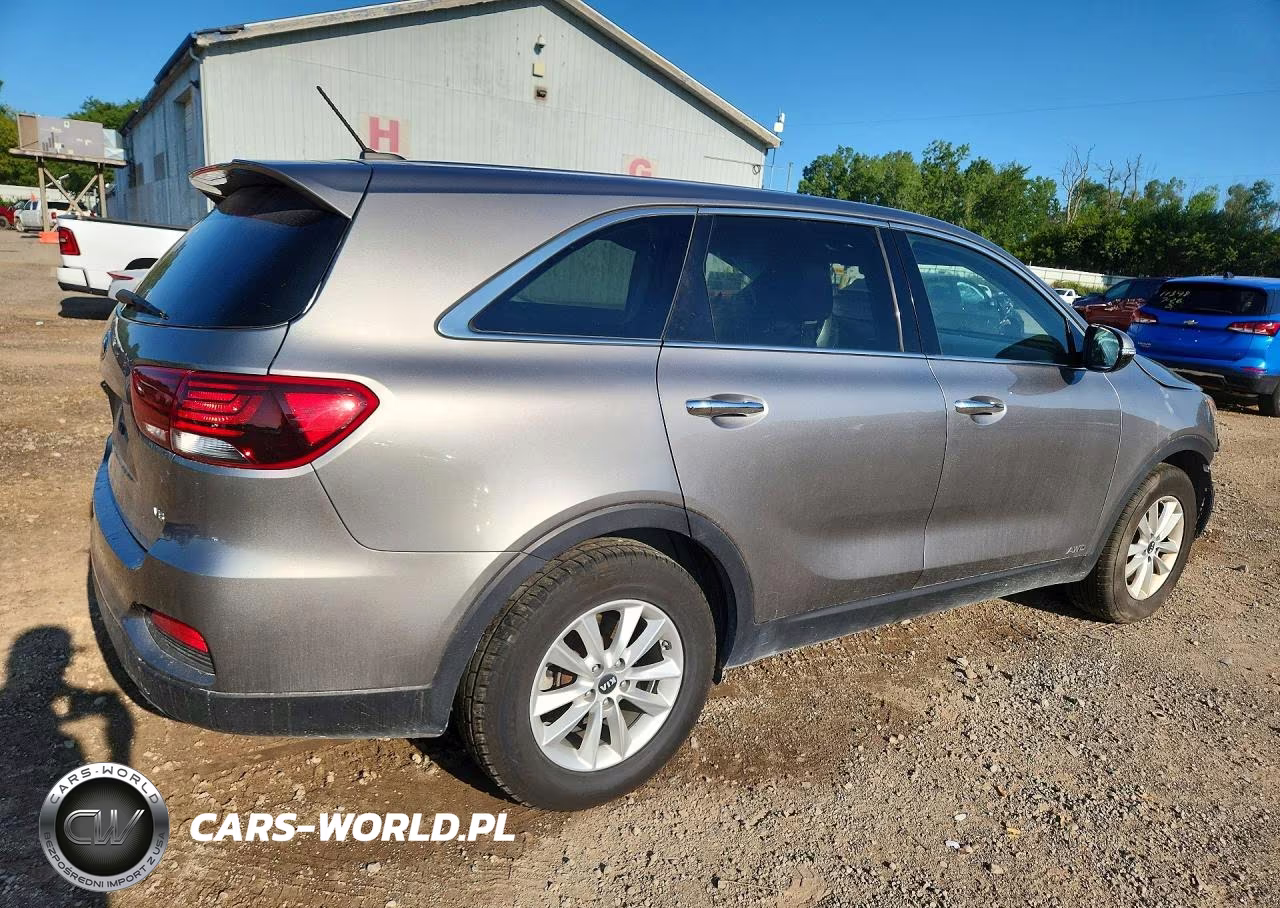 2019 Kia Sorento Lx V6 VIN:5XYPGDA57KG492177 - 3