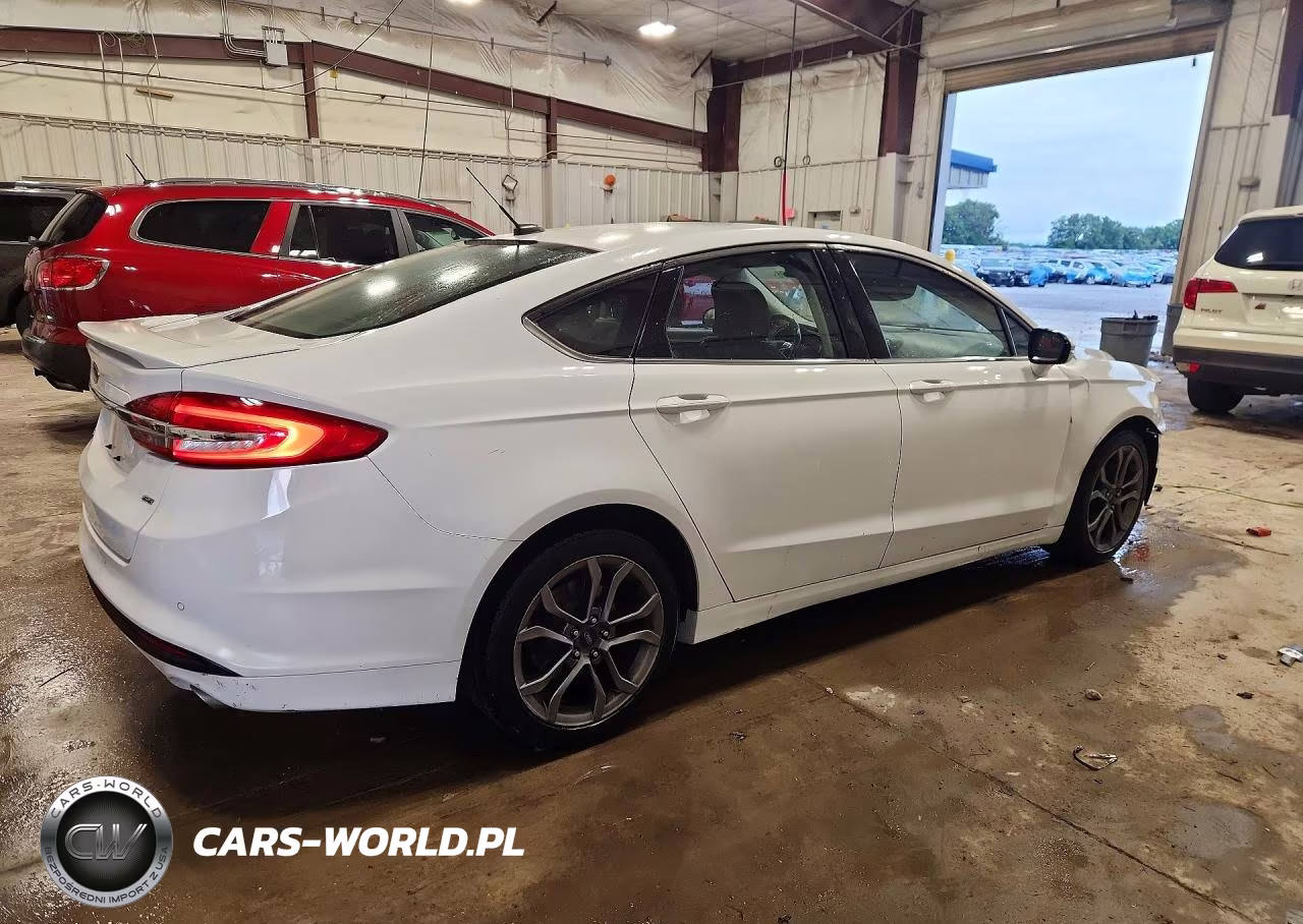 2017 Ford Fusion Se VIN:3FA6P0H77HR407466 - 3