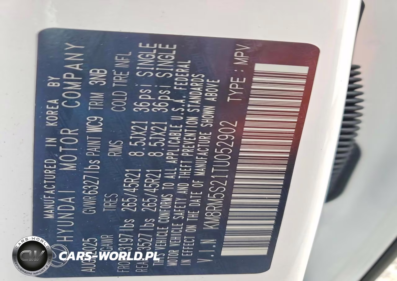 2026 Hyundai Palisade Calligraphy VIN:KM8RM5S21TU052902 - 13