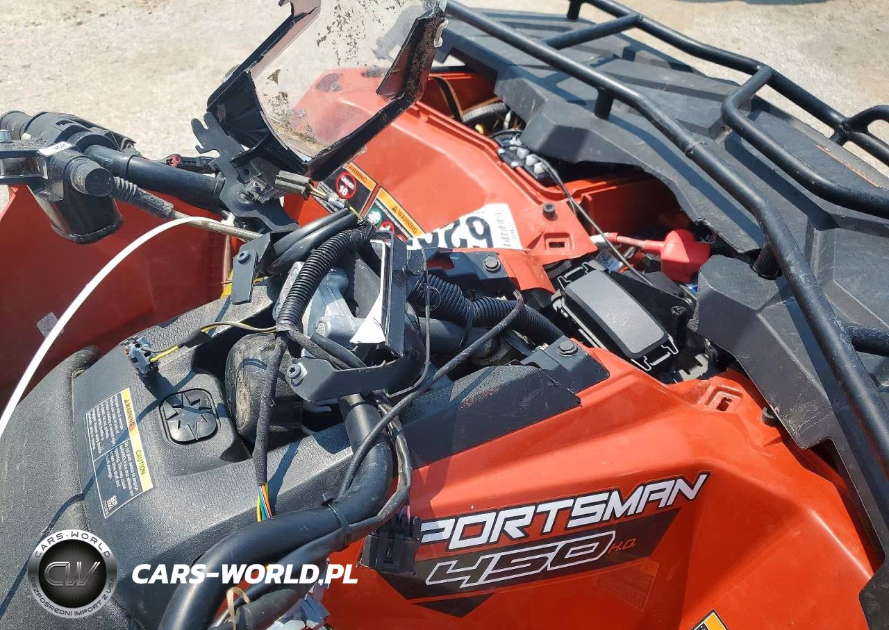 2025 Polaris Sportsman 450 Atv VIN:4XASEG505SA593600 - 9