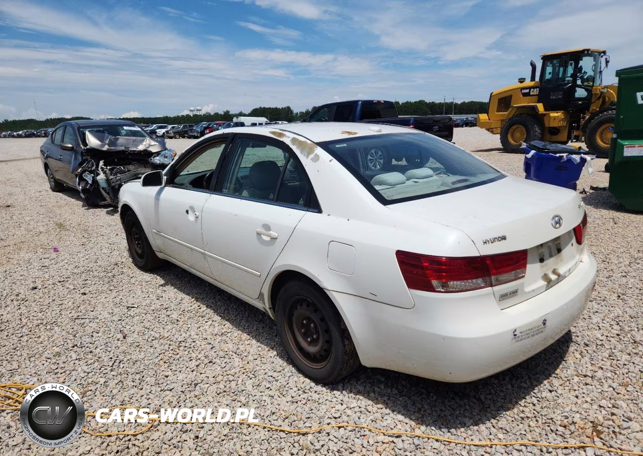 2008 Hyundai Sonata Gls VIN:5NPET46C98H348304 - 3