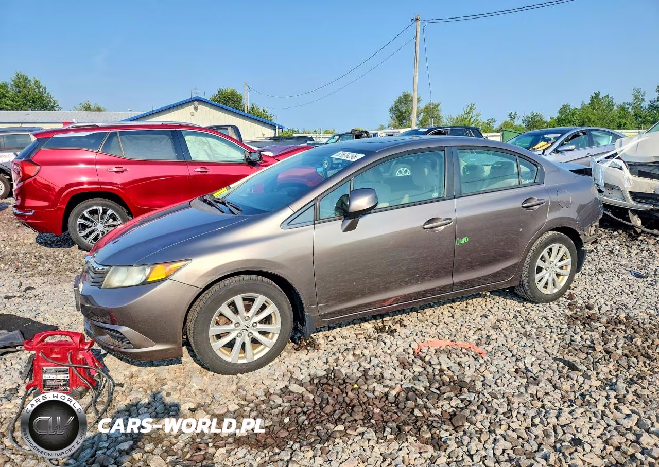 2012 Honda Civic Ex VIN:19XFB2F89CE020563 - 1