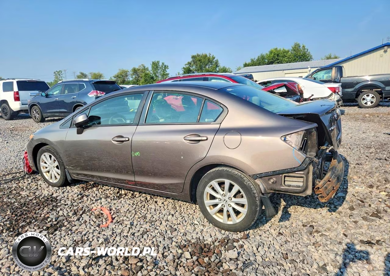 2012 Honda Civic Ex VIN:19XFB2F89CE020563 - 2