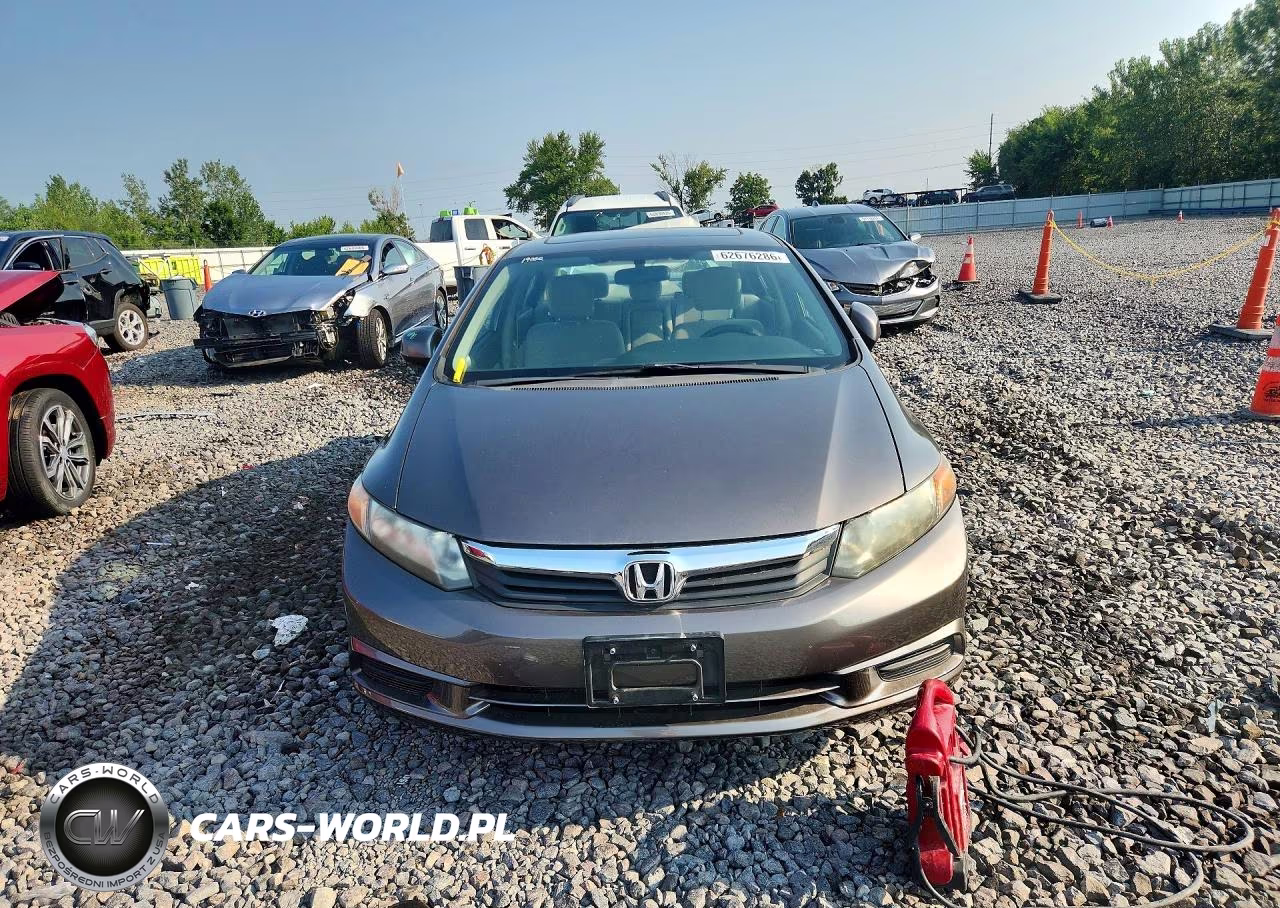 2012 Honda Civic Ex VIN:19XFB2F89CE020563 - 5