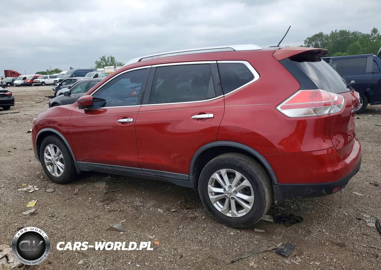 2016 Nissan Rogue Sv VIN:KNMAT2MT7GP658864 - 2
