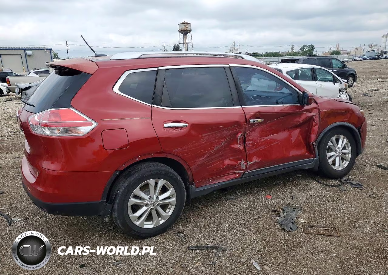 2016 Nissan Rogue Sv VIN:KNMAT2MT7GP658864 - 3