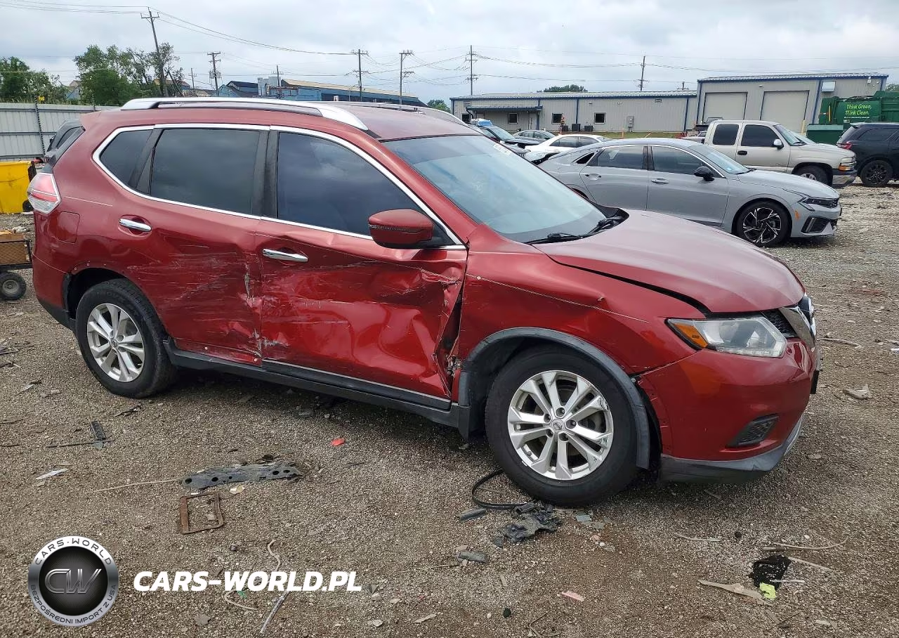 2016 Nissan Rogue Sv VIN:KNMAT2MT7GP658864 - 4