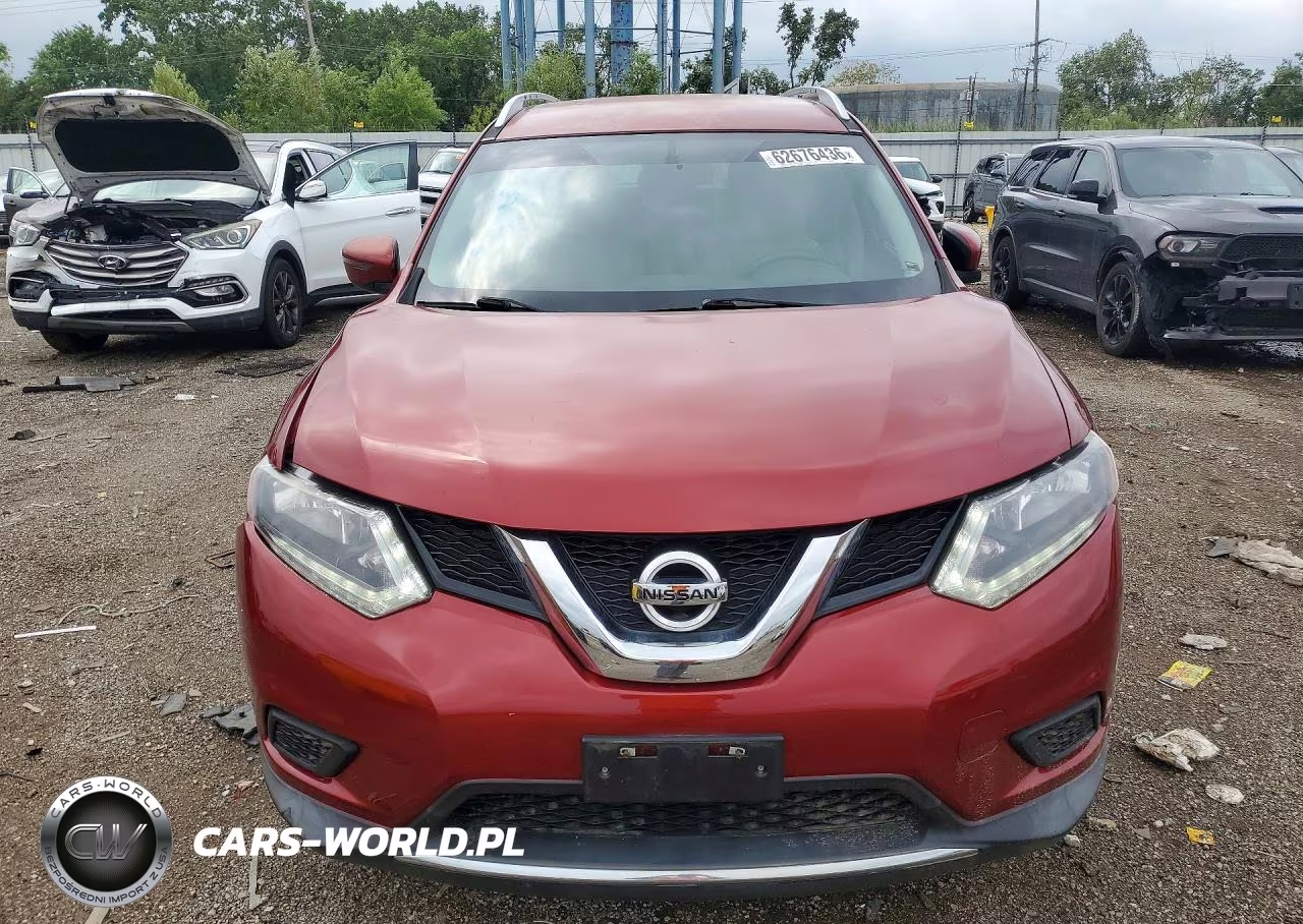 2016 Nissan Rogue Sv VIN:KNMAT2MT7GP658864 - 5