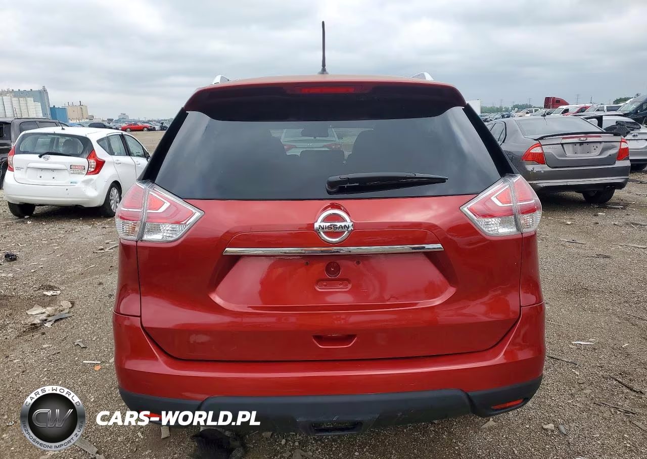 2016 Nissan Rogue Sv VIN:KNMAT2MT7GP658864 - 6