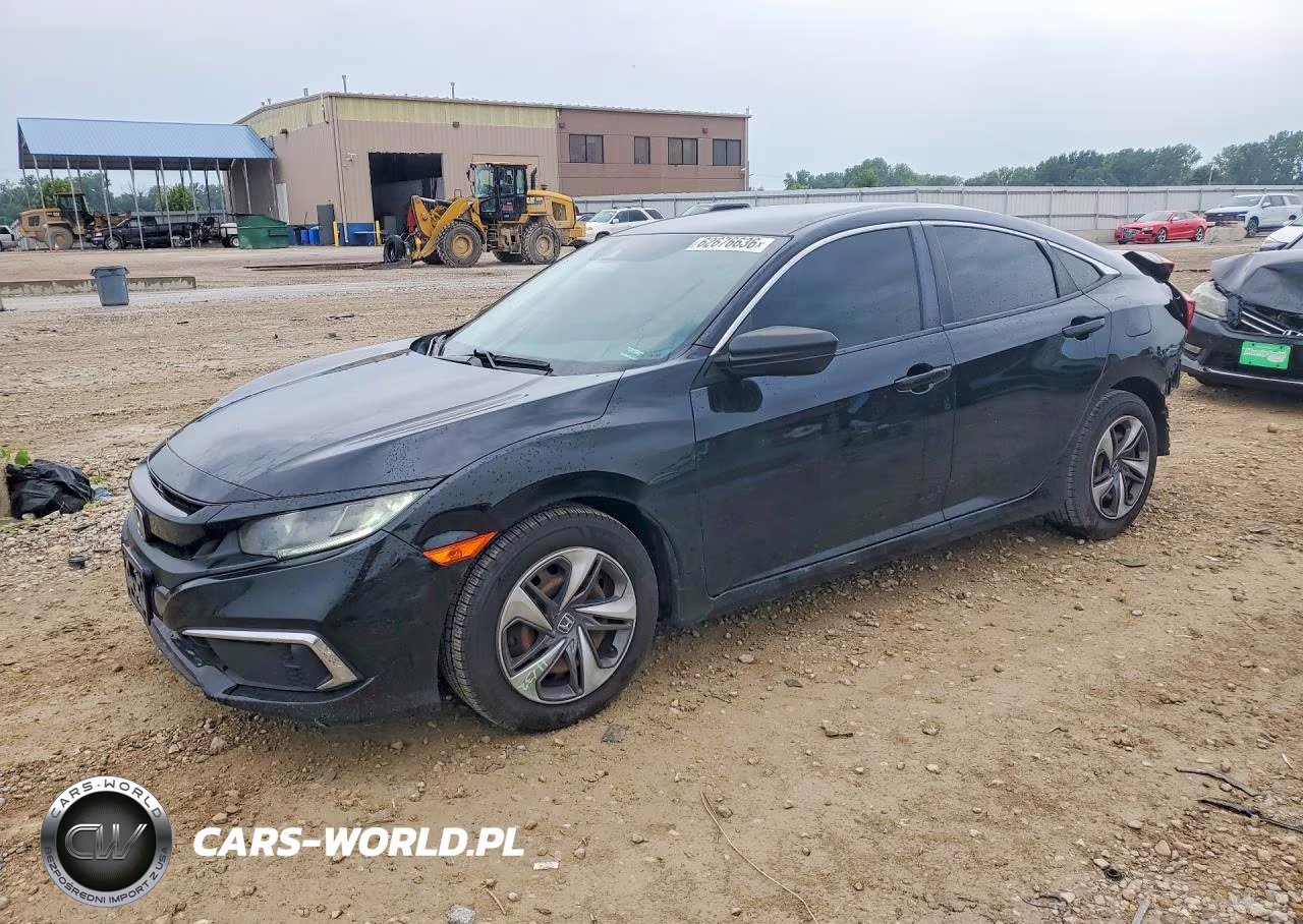 2019 Honda Civic Lx VIN:19XFC2F68KE041057 - 1