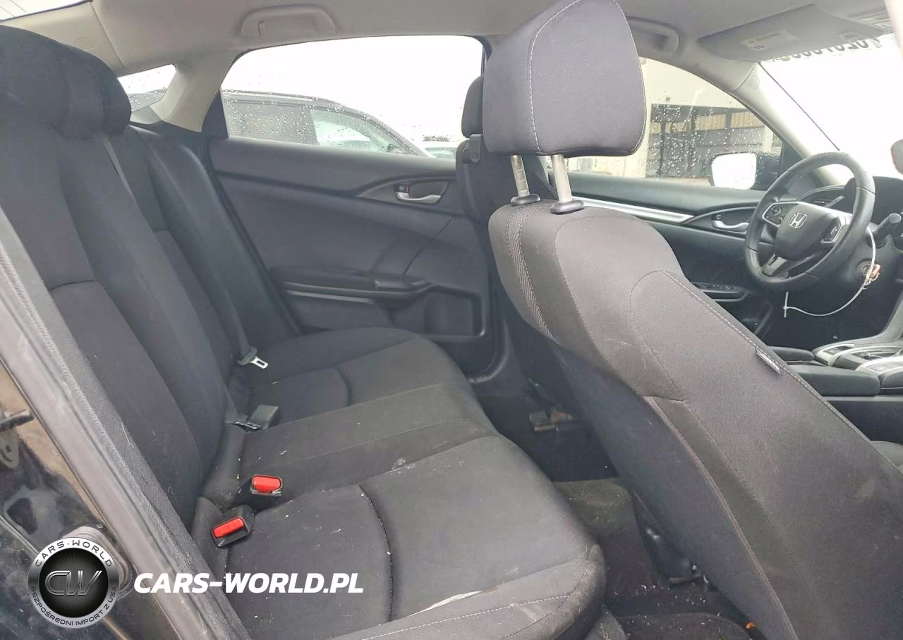2019 Honda Civic Lx VIN:19XFC2F68KE041057 - 10