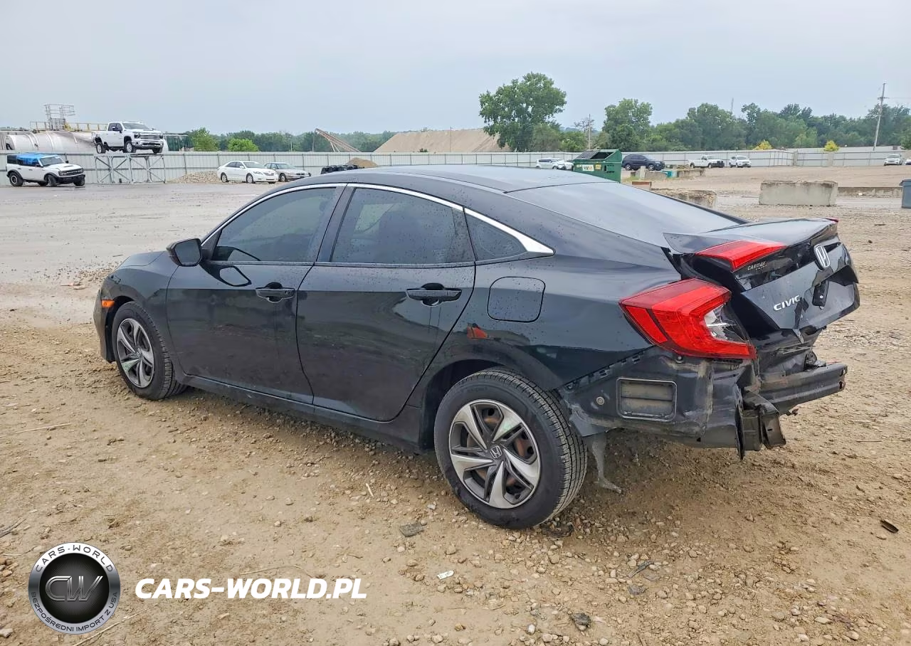 2019 Honda Civic Lx VIN:19XFC2F68KE041057 - 2
