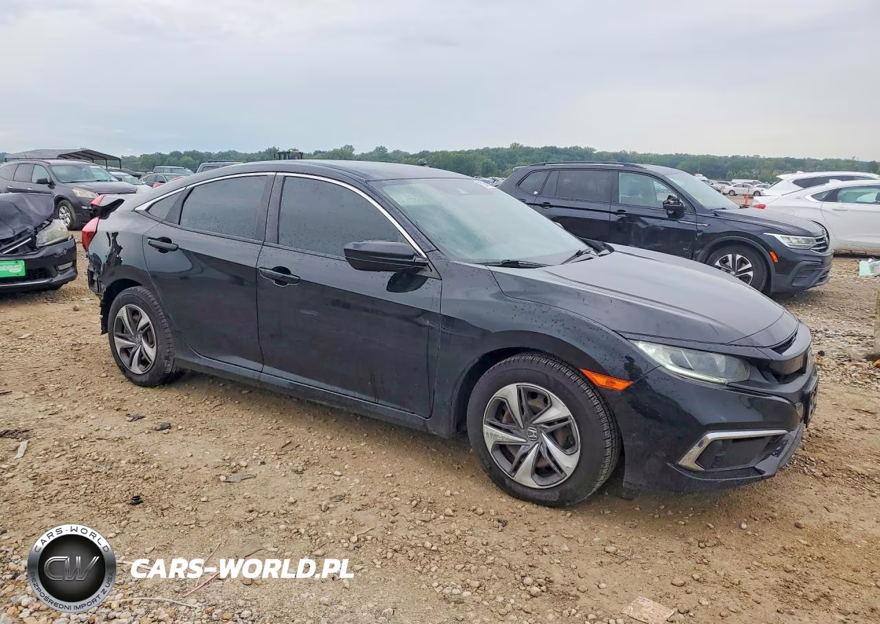 2019 Honda Civic Lx VIN:19XFC2F68KE041057 - 4