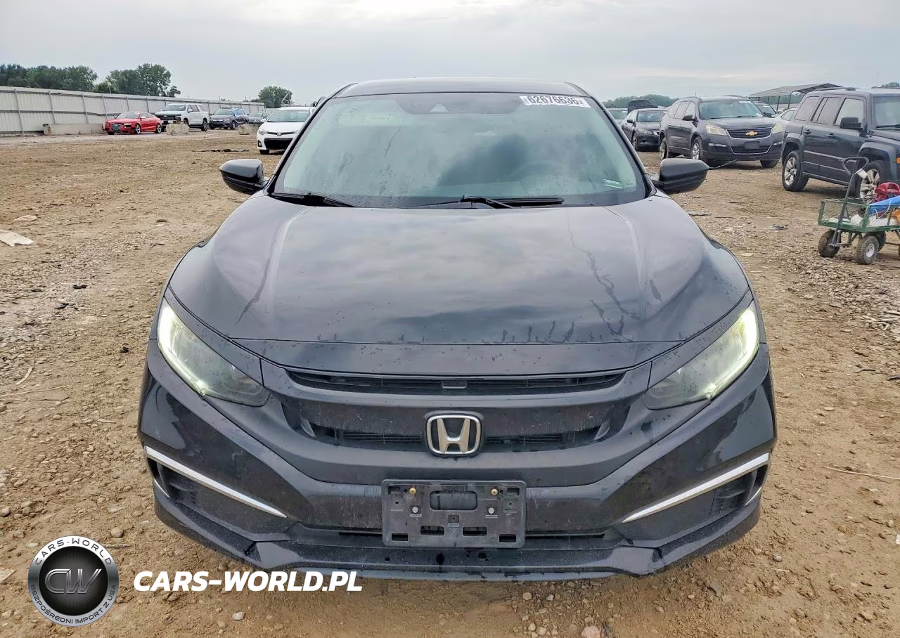 2019 Honda Civic Lx VIN:19XFC2F68KE041057 - 5