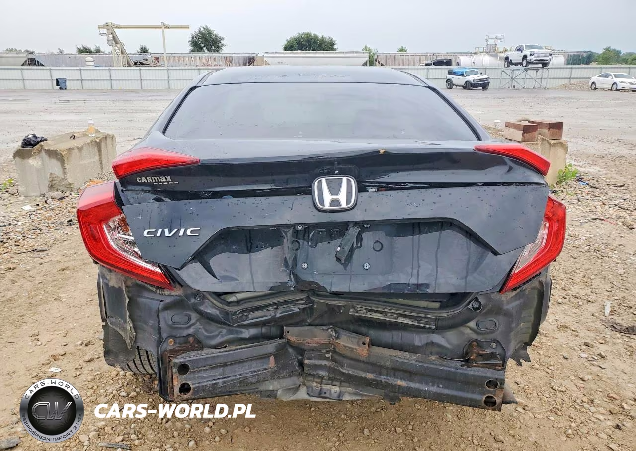 2019 Honda Civic Lx VIN:19XFC2F68KE041057 - 6