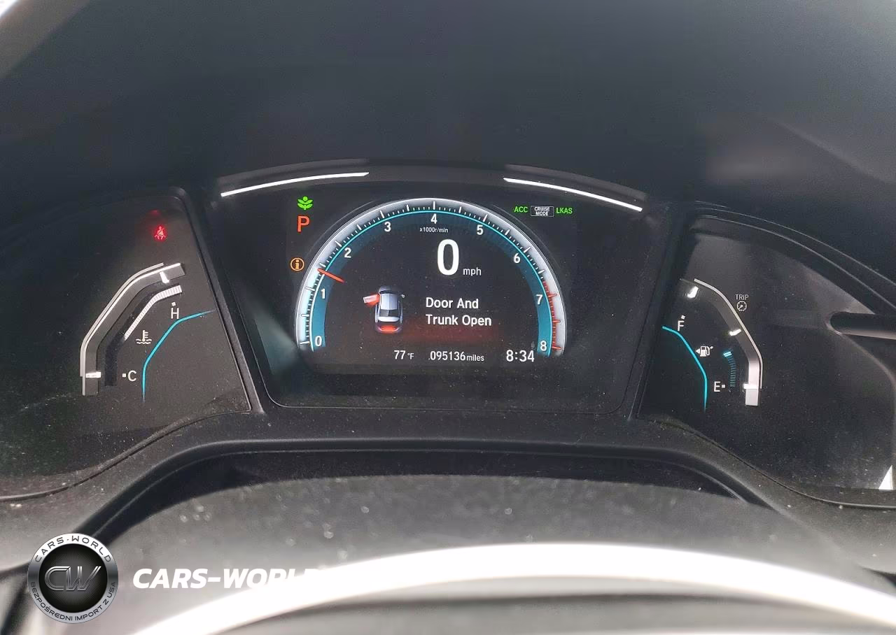 2019 Honda Civic Lx VIN:19XFC2F68KE041057 - 9