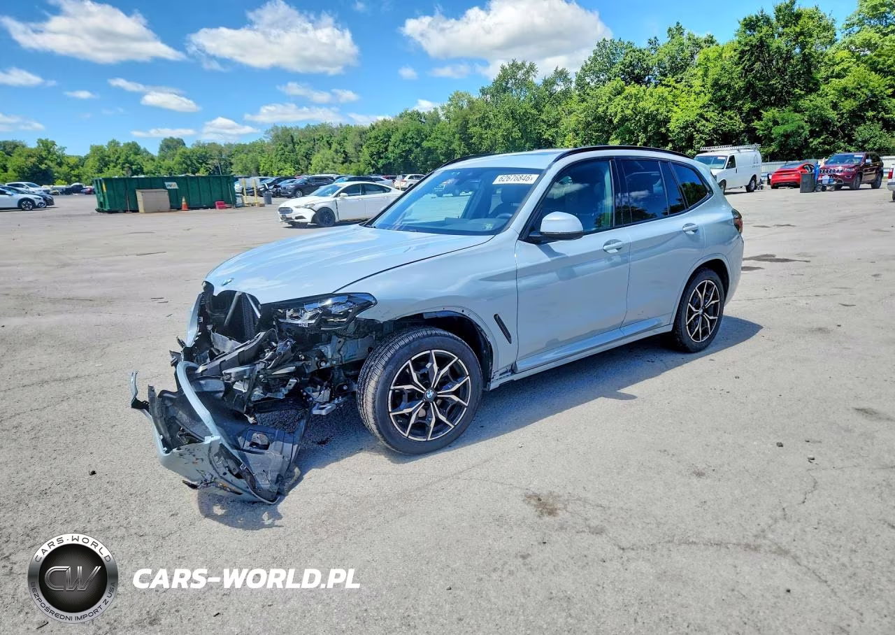 2023 BMW X3 xDrive30I VIN:5UX53DP00P9S88472 - 1