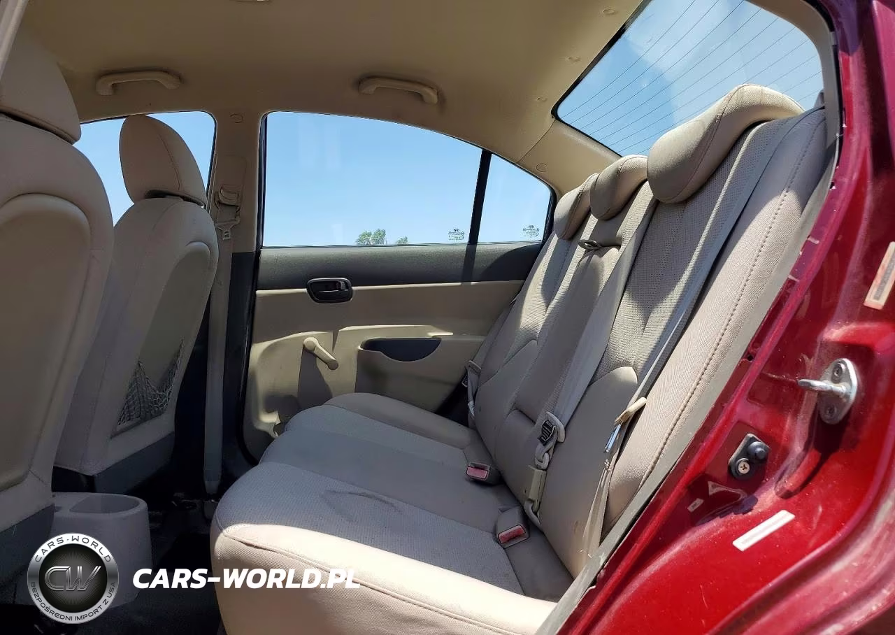 2011 Hyundai Accent Gls VIN:KMHCN4AC2BU599537 - 10