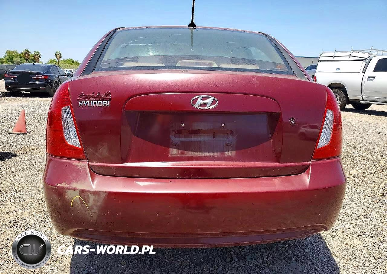 2011 Hyundai Accent Gls VIN:KMHCN4AC2BU599537 - 6