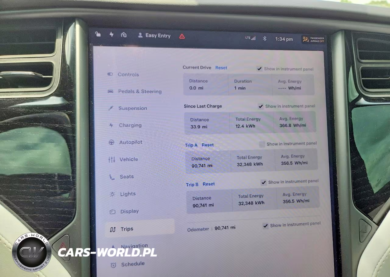 2020 Tesla Model X VIN:5YJXCBE2XLF300064 - 9