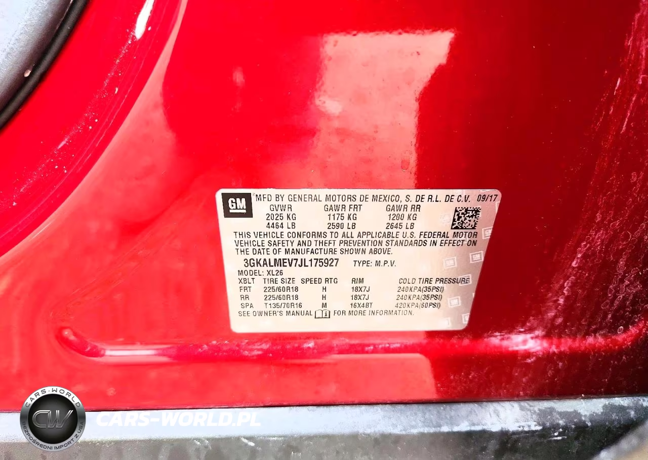 2018 GMC Terrain Sle VIN:3GKALMEV7JL175927 - 13