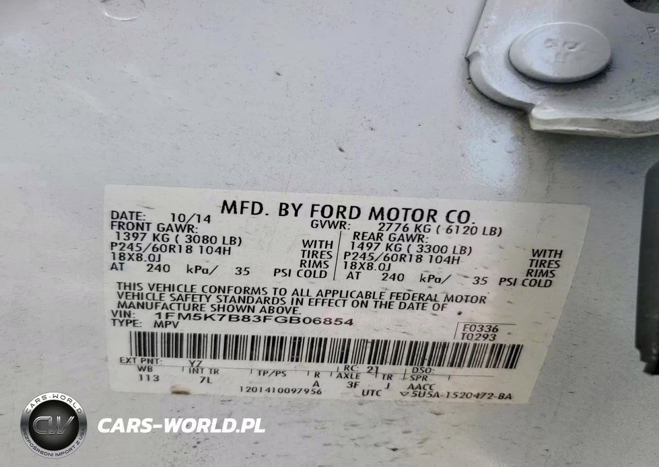 2015 Ford Explorer VIN:1FM5K7B83FGB06854 - 13