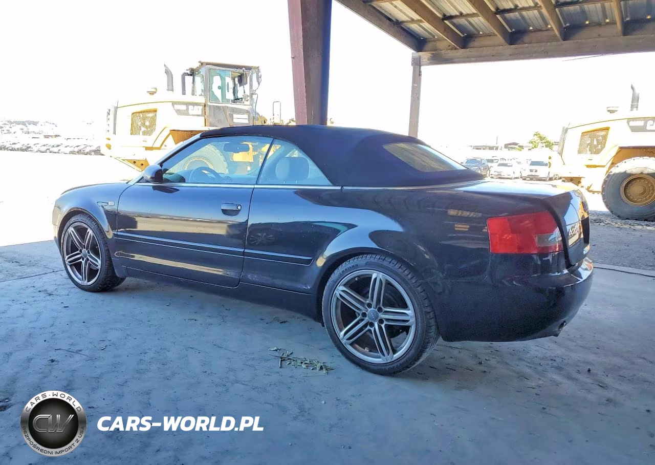 2004 Audi A4 1.8 Cabriolet VIN:WAUAC48H54K012861 - 2