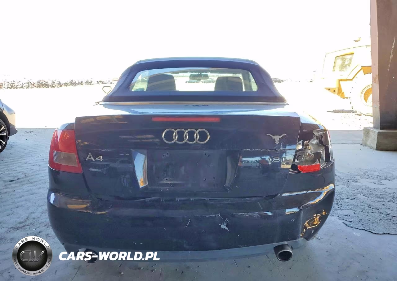 2004 Audi A4 1.8 Cabriolet VIN:WAUAC48H54K012861 - 6