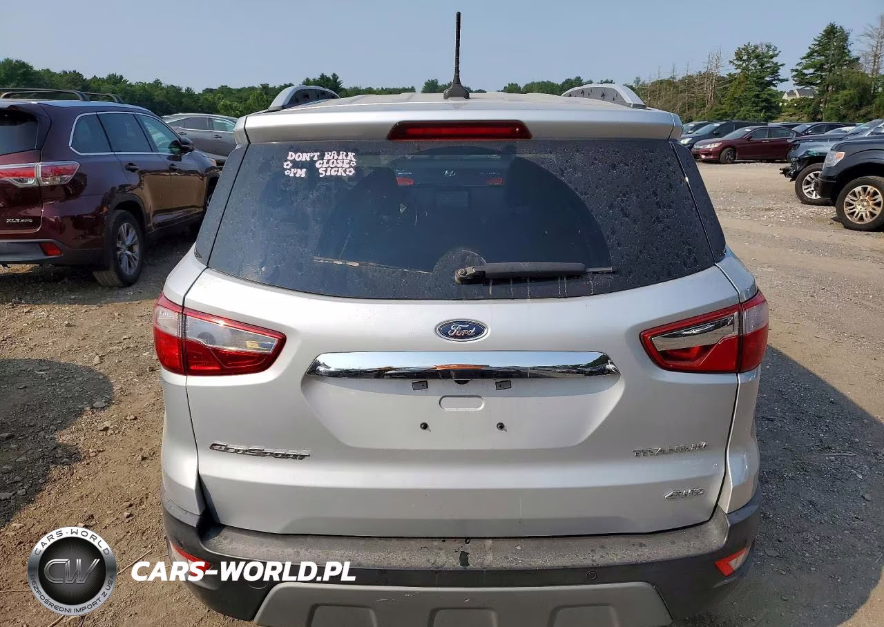 2020 Ford Ecosport Titanium VIN:MAJ6S3KL9LC343993 - 6