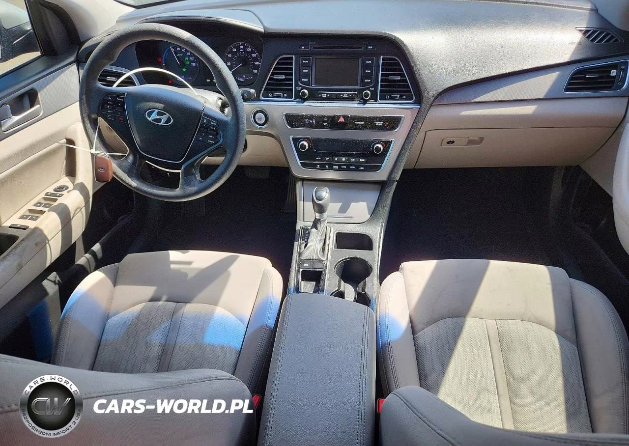 2016 Hyundai Sonata Hybrid Se VIN:KMHE24L14GA040352 - 8