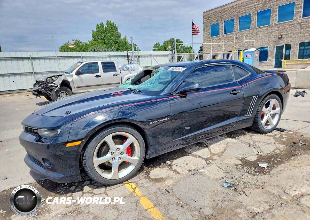 2015 Chevrolet Camaro Lt VIN:2G1FE1E38F9205481 - 1