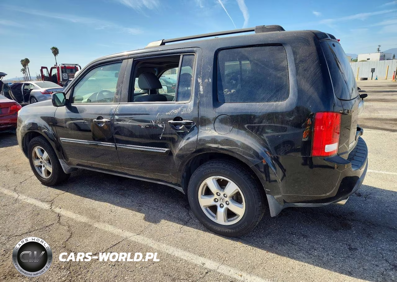 2010 Honda Pilot Exl VIN:5FNYF3H57AB012698 - 2