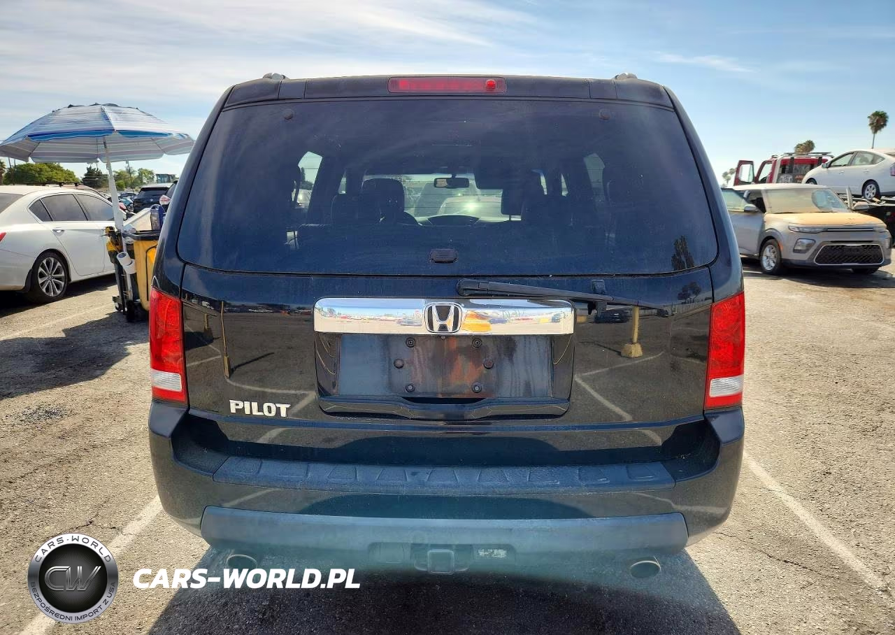 2010 Honda Pilot Exl VIN:5FNYF3H57AB012698 - 6