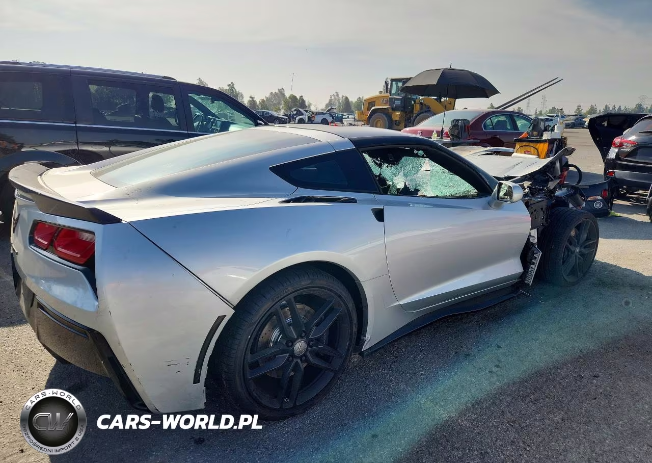 2015 Chevrolet Corvette Stingray Z51 1Lt VIN:1G1YG2D74F5101614 - 3