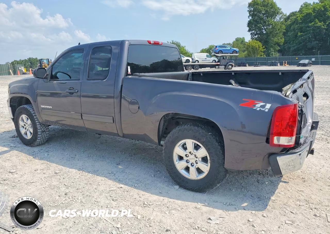 2010 GMC Sierra K1500 Slt VIN:1GTSKWE3XAZ137405 - 2