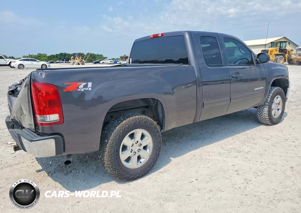2010 GMC Sierra K1500 Slt VIN:1GTSKWE3XAZ137405 - 3