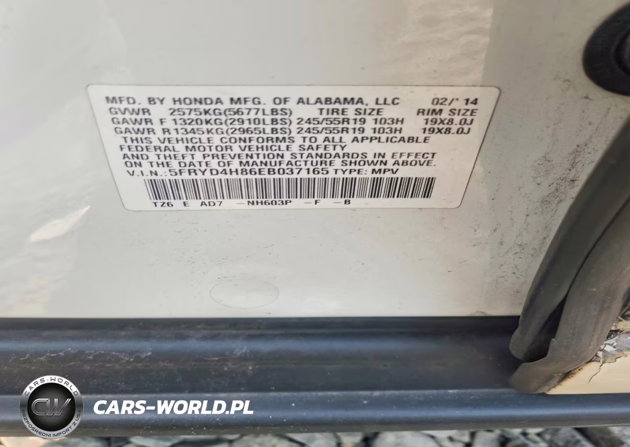2014 Acura Mdx Advance VIN:5FRYD4H86EB037165 - 12