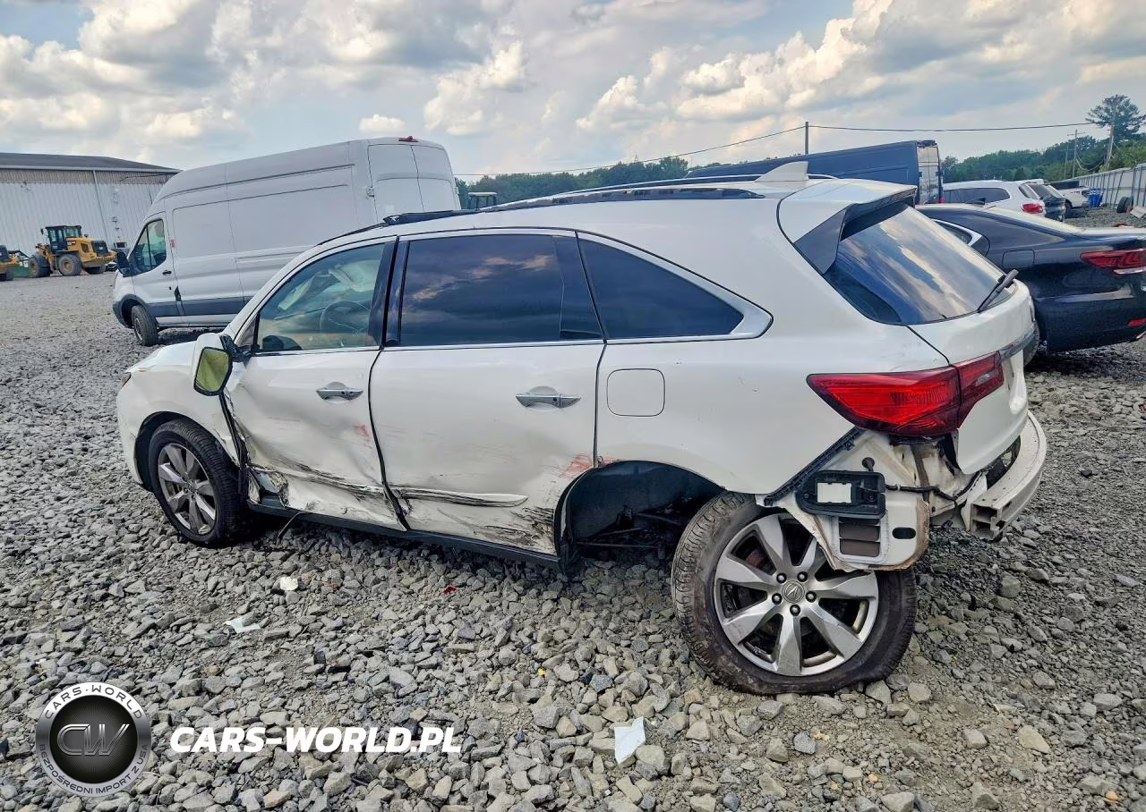 2014 Acura Mdx Advance VIN:5FRYD4H86EB037165 - 2