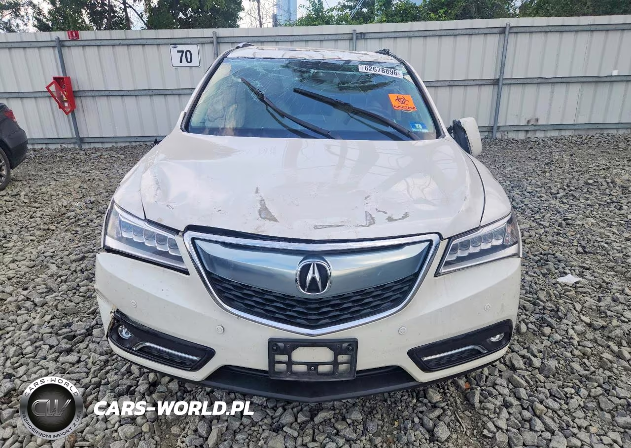 2014 Acura Mdx Advance VIN:5FRYD4H86EB037165 - 5
