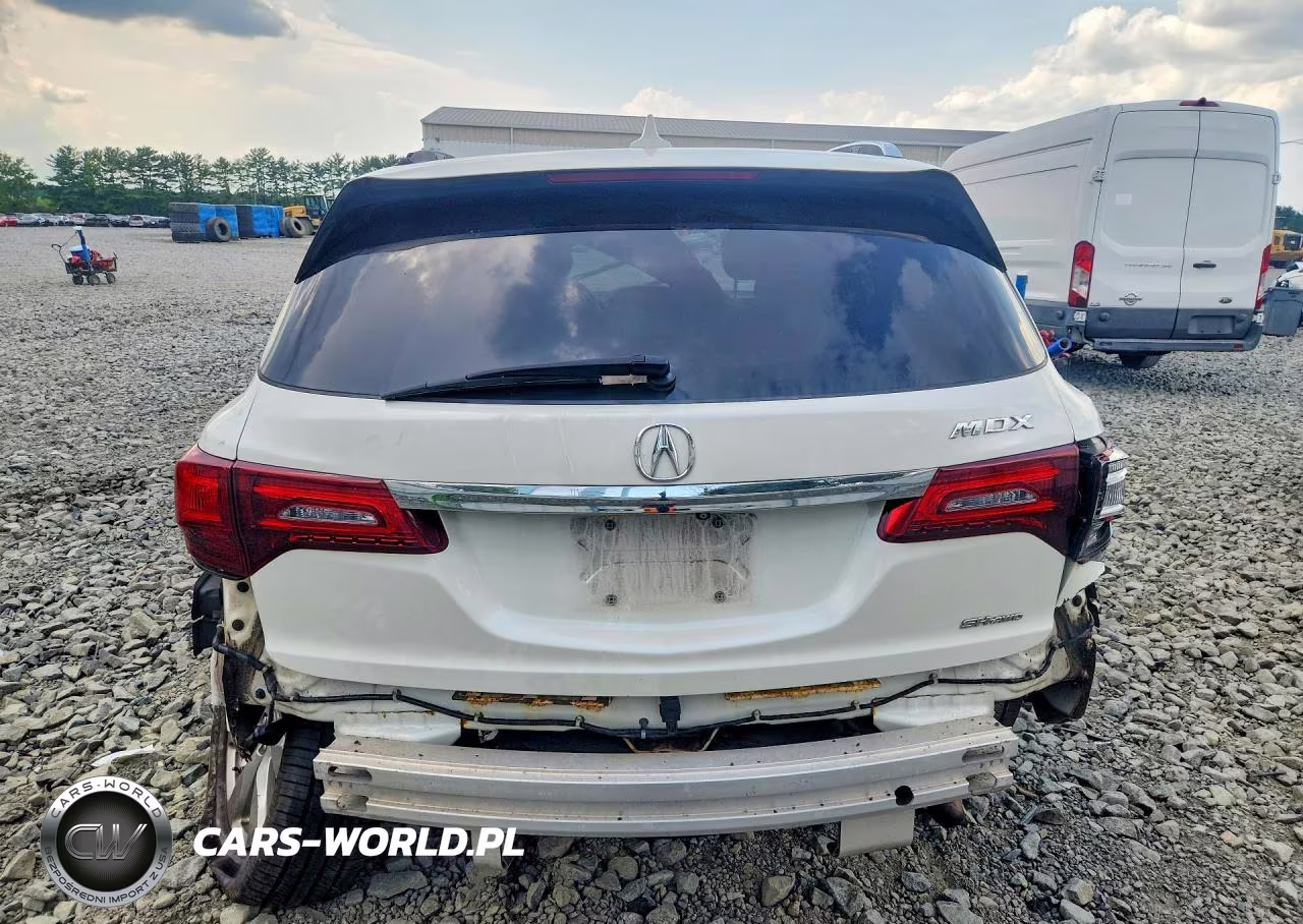 2014 Acura Mdx Advance VIN:5FRYD4H86EB037165 - 6
