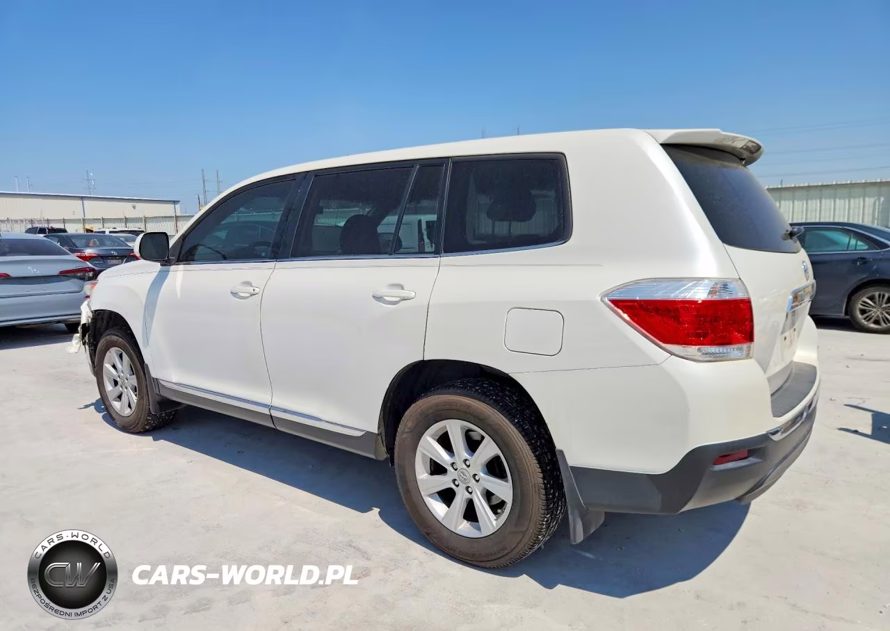 2012 Toyota Highlander Base VIN:5TDZA3EH8CS027114 - 2