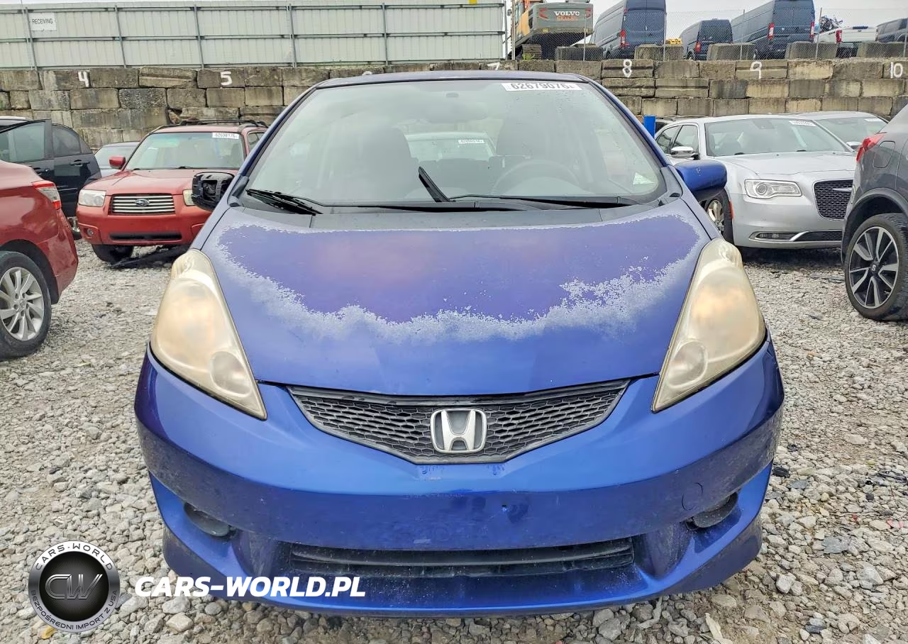 2009 Honda Fit Sport VIN:JHMGE88439S007840 - 5