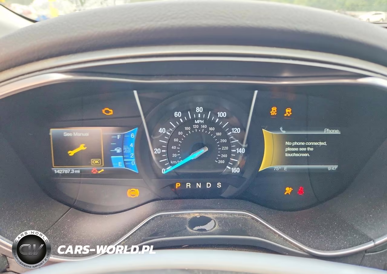 2014 Ford Fusion Se VIN:3FA6P0HD3ER207587 - 9
