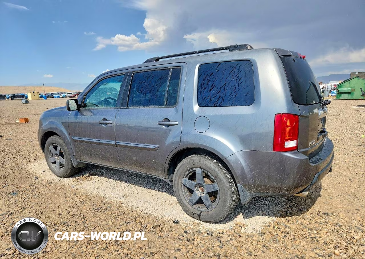 2010 Honda Pilot Exl VIN:5FNYF4H60AB038204 - 2