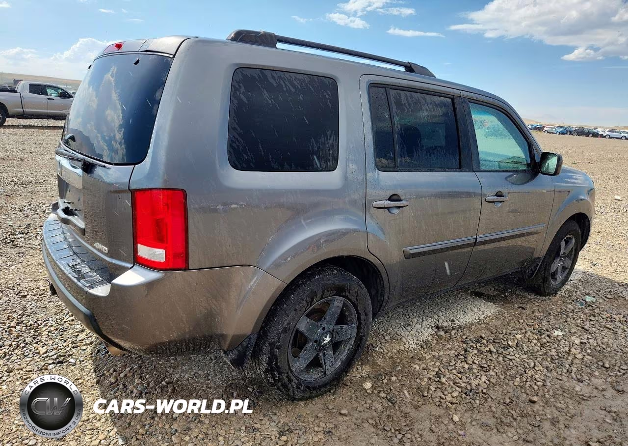 2010 Honda Pilot Exl VIN:5FNYF4H60AB038204 - 3