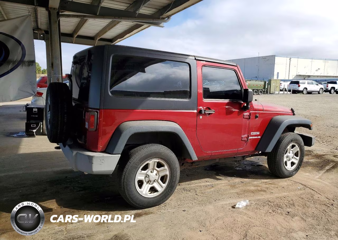 2013 Jeep Wrangler Sport VIN:1C4AJWAG3DL516518 - 3