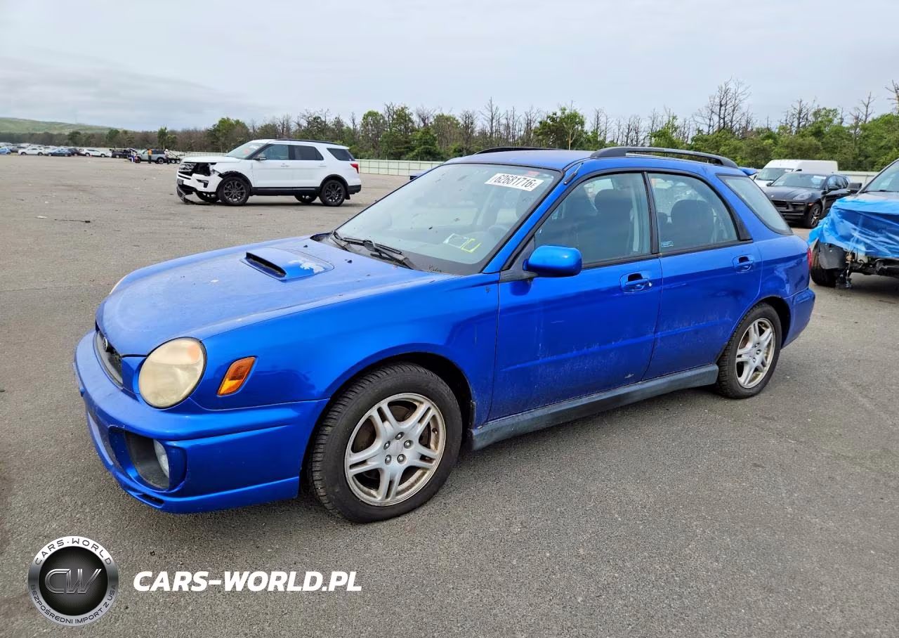 2002 Subaru Impreza Wrx VIN:JF1GG29632H837025 - 1